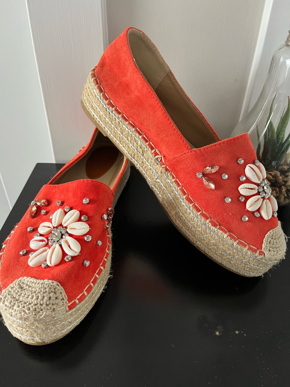 Coura Seashell Espadrilles Sz 40 (US 9)